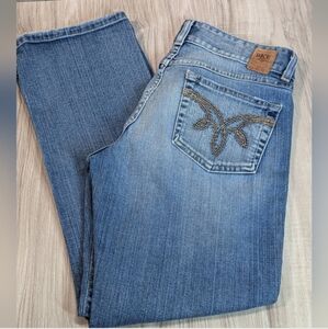 Buckle BKE Jeans Women's Size 29 Blue Cropped Vintage Y2K